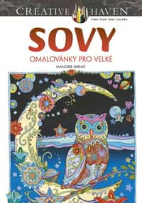 Sovy - omalovánky pro velké