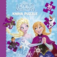 Ledové království - Kniha puzzle 30 dílků